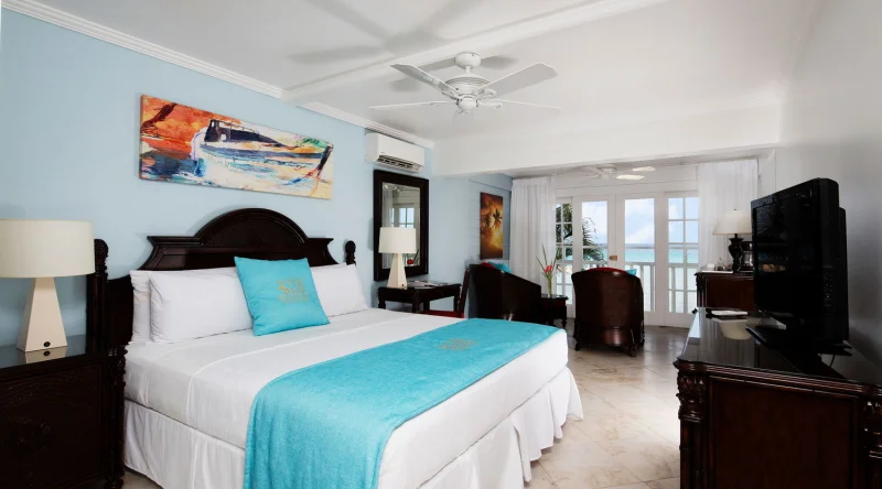 Superior Oceanfront Room at Club Barbados Resort & Spa
