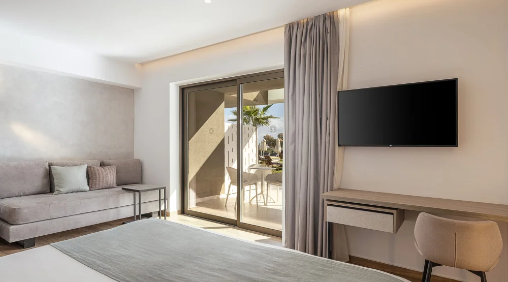 Superior Room with River Pool View at Myrion Beach Resort