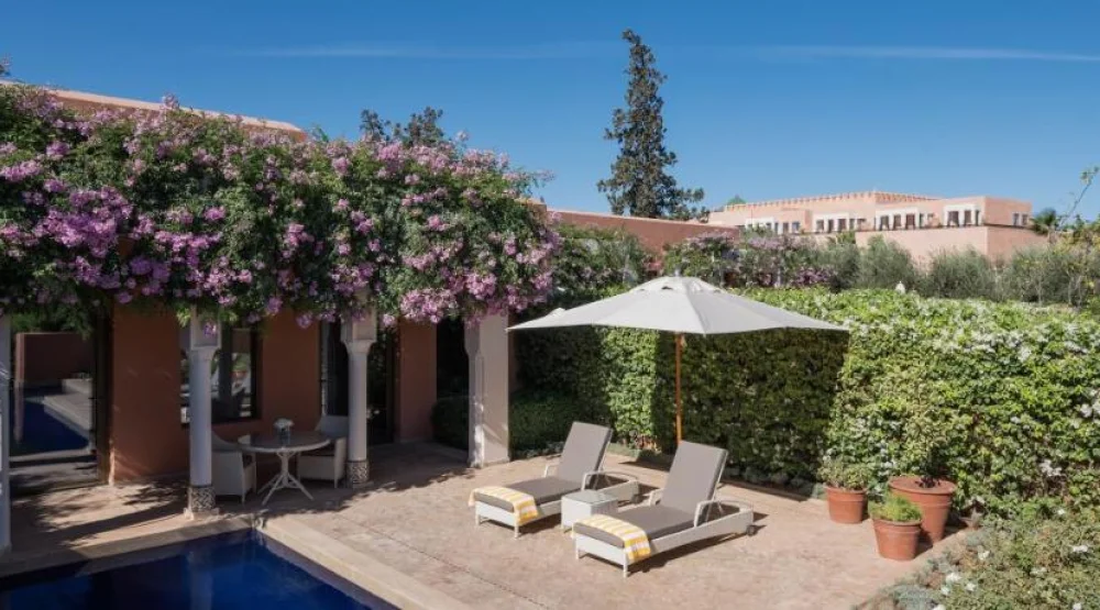 Deluxe Villa with Private Pool Twin Bed at The Oberoi Marrakech