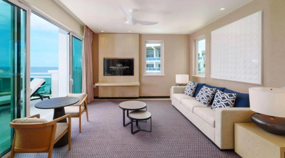 Zephyr 1-bedroom Suite with Two Balconies at Wyndham Grand Sam Lords Castle Barbados