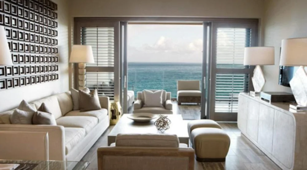 One Bedroom Ocean View Suite King Bed at Four Seasons Resort & Residences Anguilla