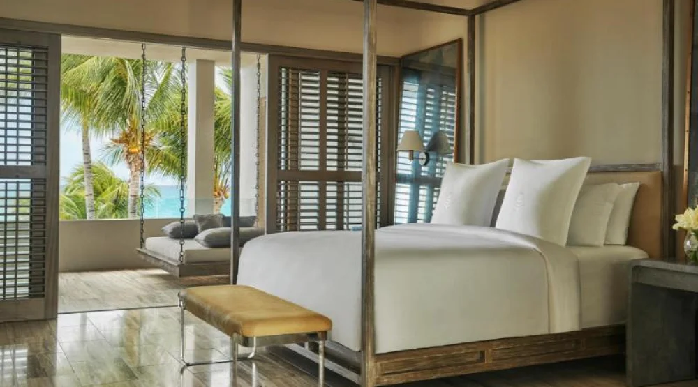 Three Bedroom Beachfront Villa Two Kings and Two Queens at Four Seasons Resort & Residences Anguilla