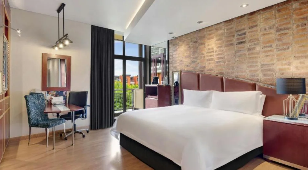 Deluxe Guest Room, One King at African Pride Melrose Arch