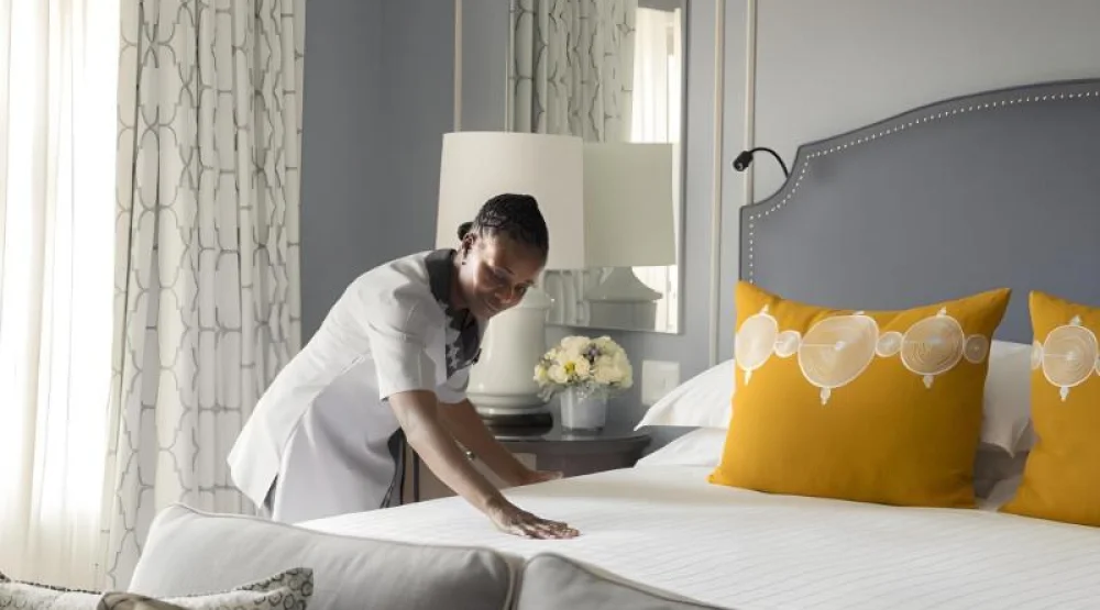 Panoramic View Deluxe Room King Bed at Four Seasons Hotel The Westcliff Johannesburg