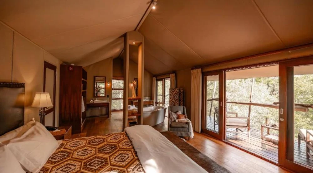 Luxury Tent at Kapama Buffalo Camp