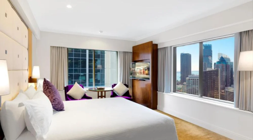 Deluxe Corner King Room at Amora Hotel Jamison Sydney