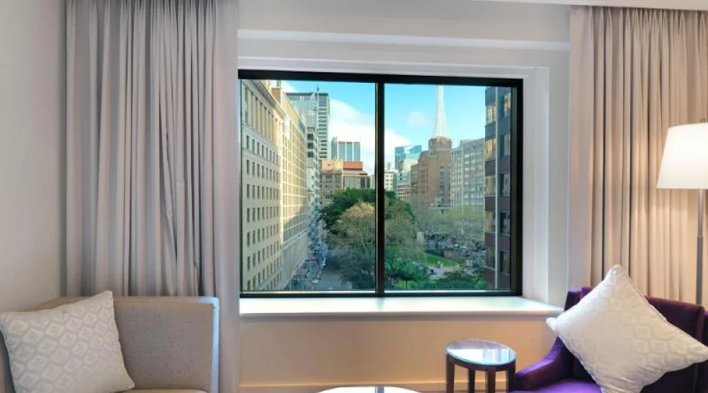 Deluxe Park View Suite at Amora Hotel Jamison Sydney