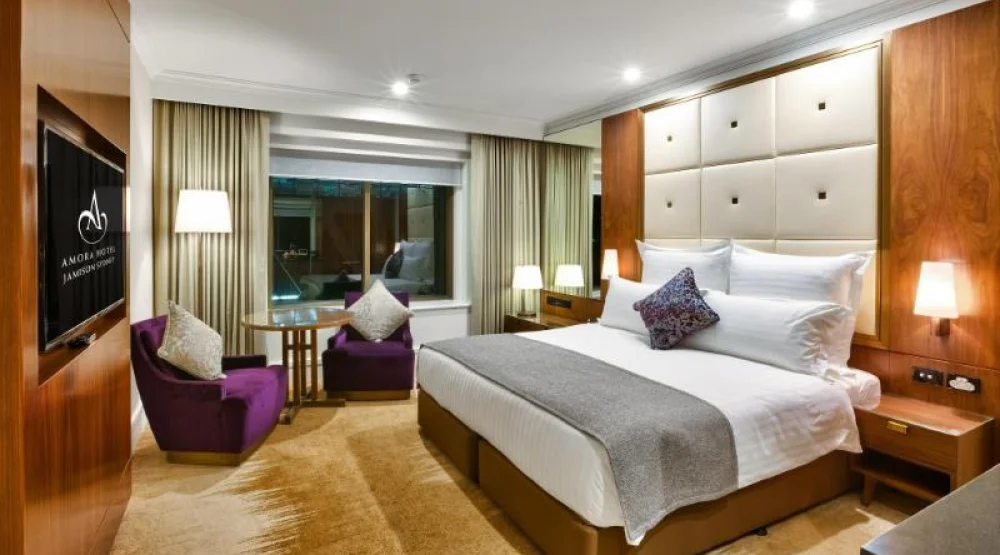 Jamison Club King Room at Amora Hotel Jamison Sydney