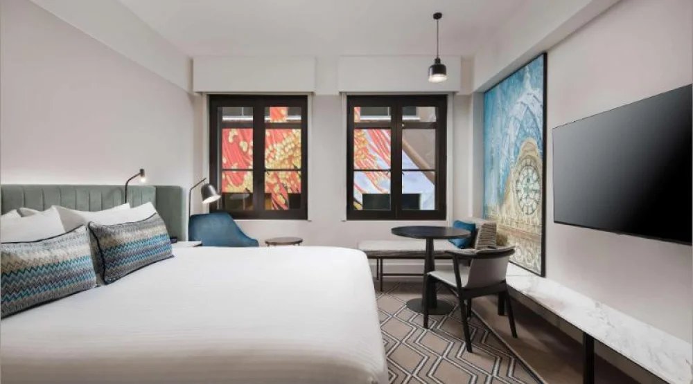 King Superior Room at Hilton Melbourne Little Queen Street