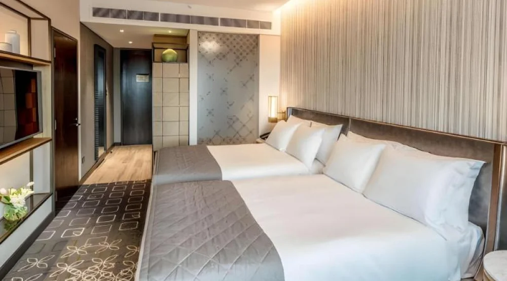 Twin City View with Lounge Access at InterContinental Perth City Centre
