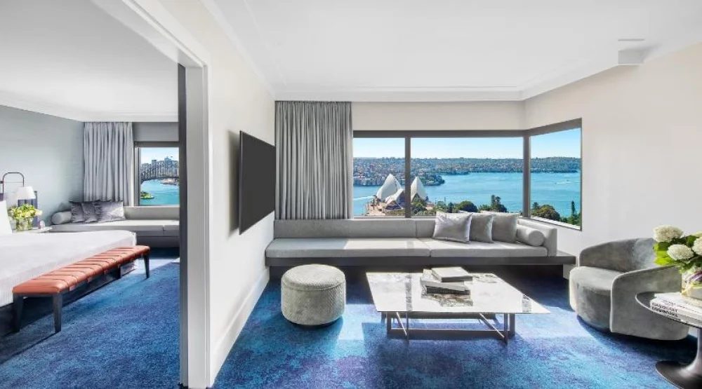One King One Bedroom Suite Opera House View at Intercontinental Sydney