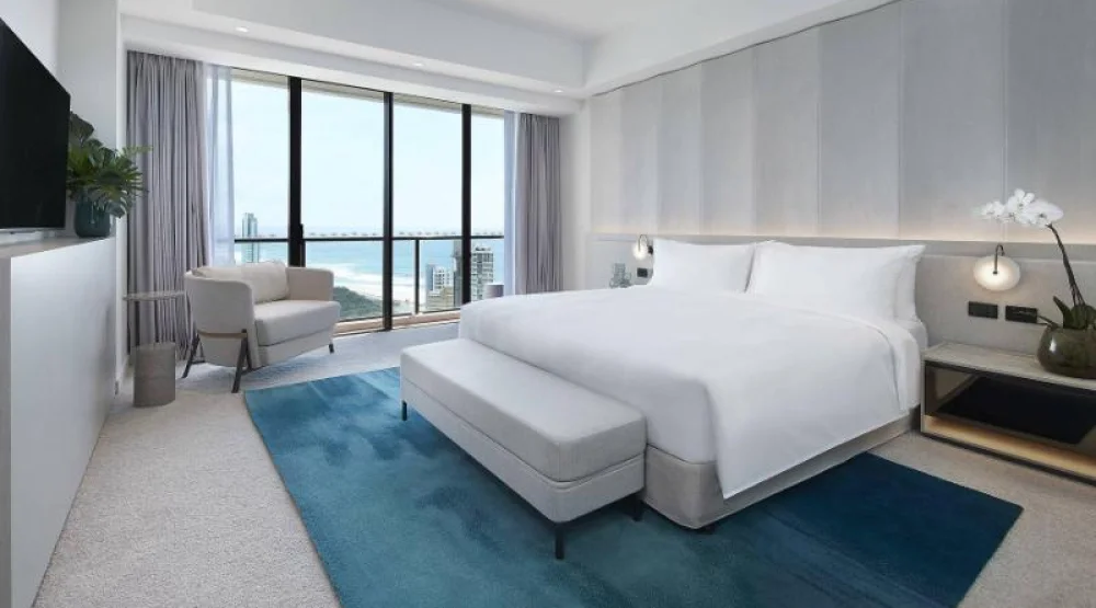 One Bedroom Presidential Suite, One King, Ocean View, Balcony at JW Marriott Gold Coast Resort & Spa