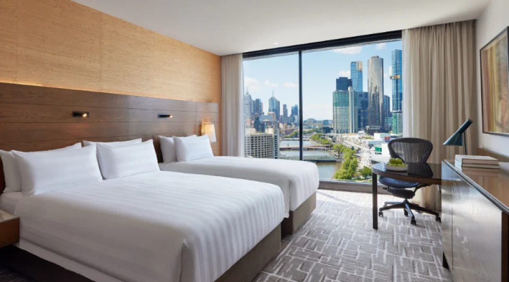 Family Queen Room at Pan Pacific Melbourne