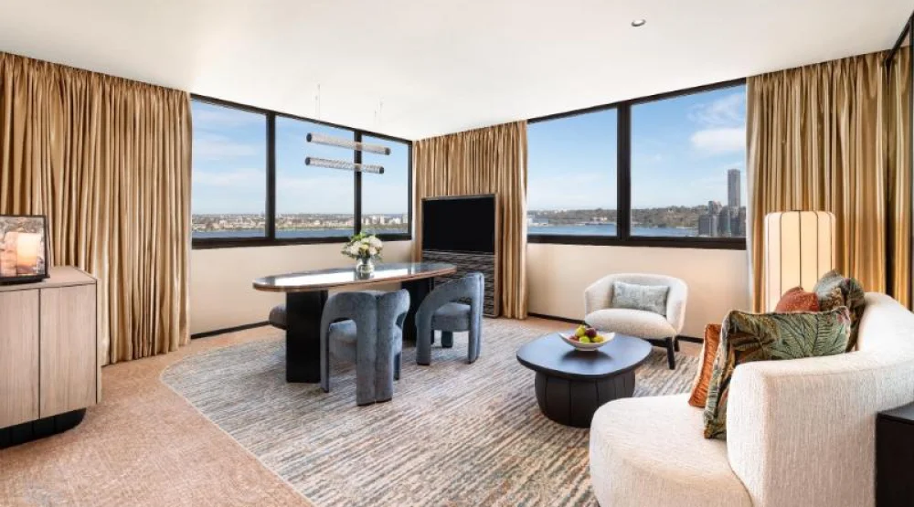 River View Suite at Pan Pacific Perth