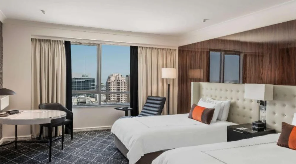 Swiss Executive Twin Room, Two Double Beds, Club Floor Access, High Floor at Swissotel Sydney