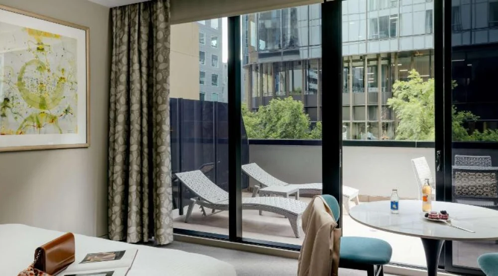 Studio Suite Balcony at The Olsen Melbourne Art Series