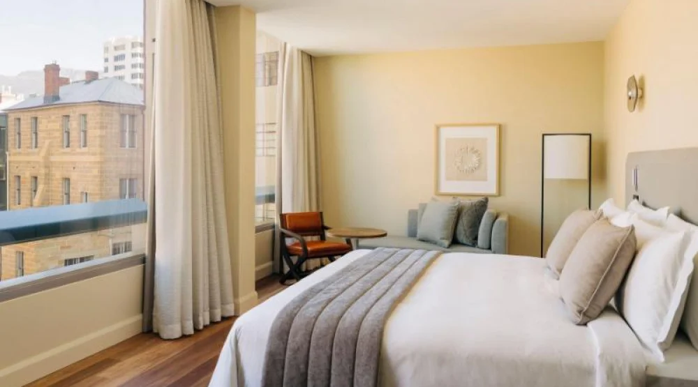 Aurora King Suite, One Bedroom Presidential Suite, One King, Water View, Fireplace, Roof Top Terrace at The Tasman a Luxury Collection Hotel