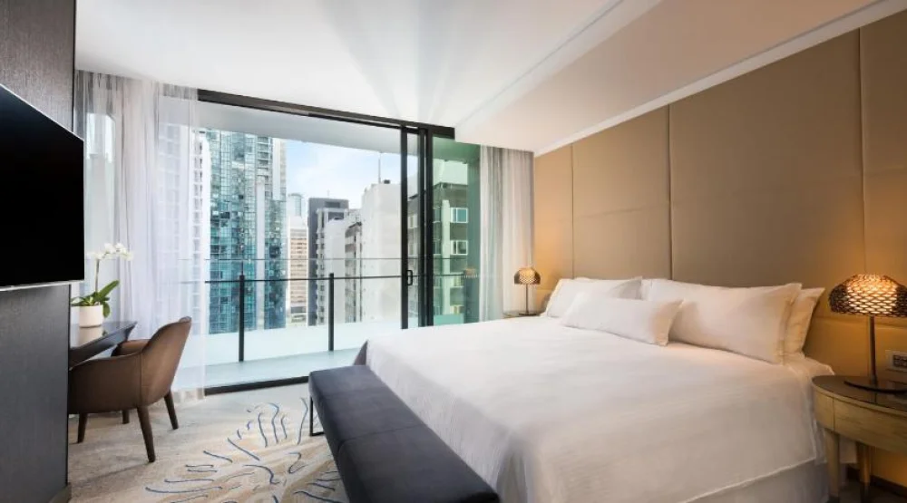 Westin Renewal King Suite with City View at The Westin Brisbane