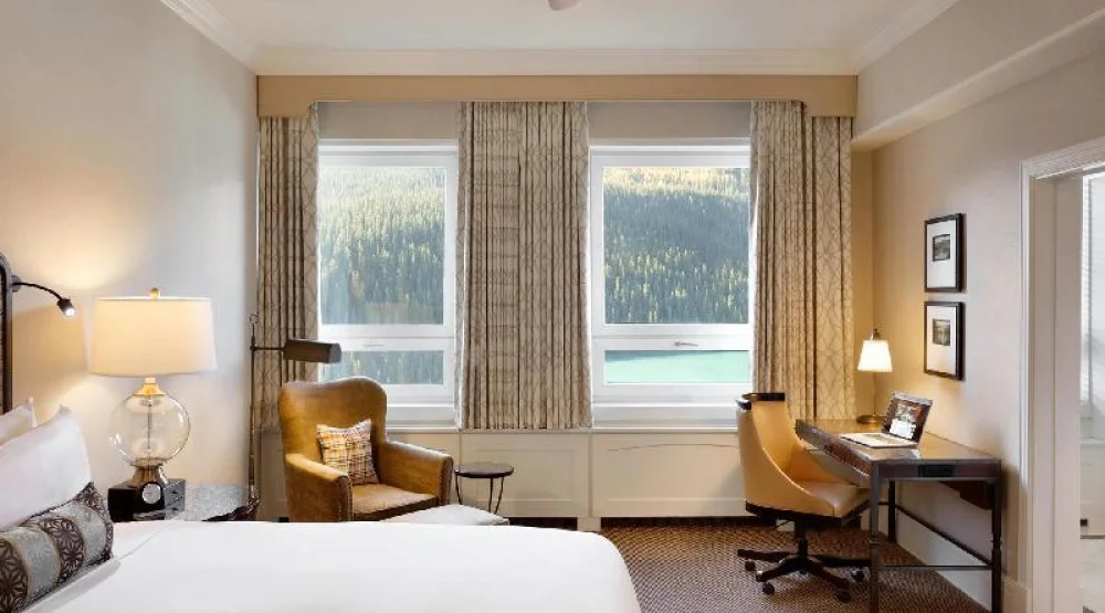 Deluxe Lake View King at Fairmont Chateau Lake Louise