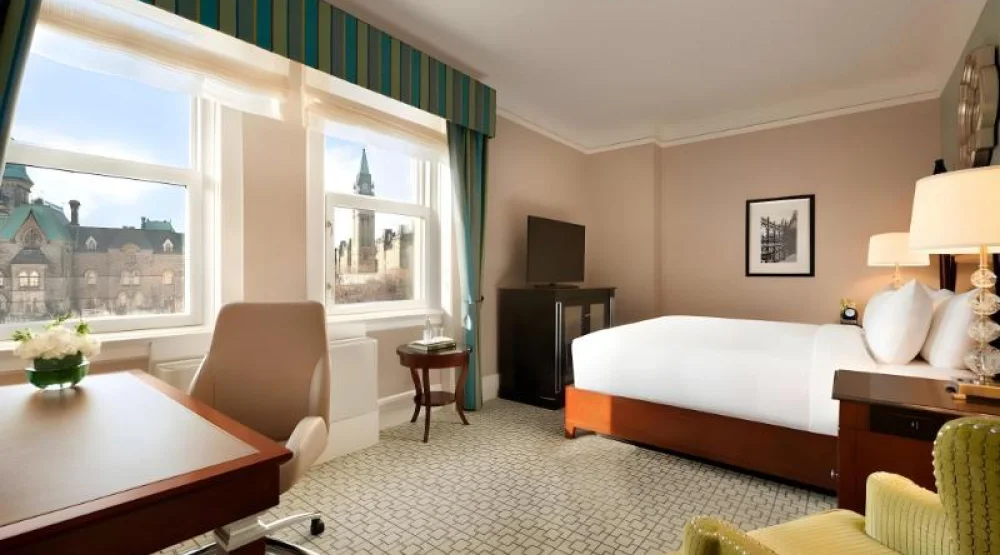 King Room with View at Fairmont Chateau Laurier