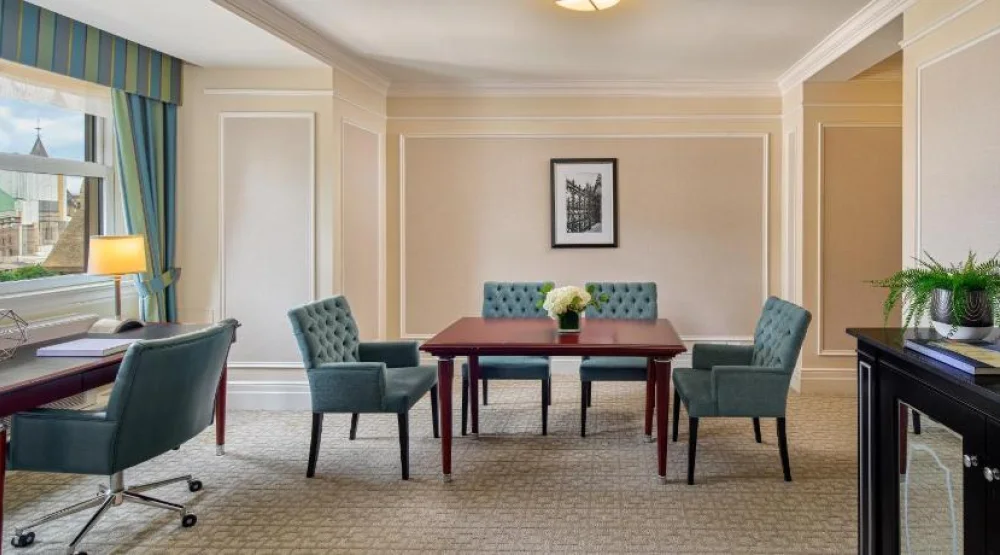 Junior Suite at Fairmont Chateau Laurier