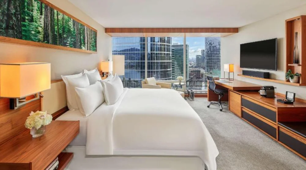 Fairmont Gold City View Room with King Bed at Fairmont Pacific Rim