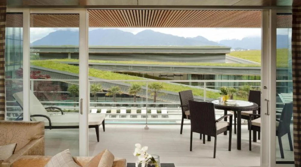Pool View Suite with King Bed at Fairmont Pacific Rim