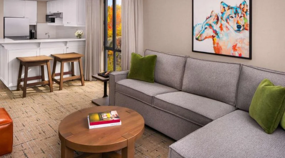 One Bedroom Luxury Residence One Queen, Views Of The Village, Newly Renovated at Fairmont Tremblant