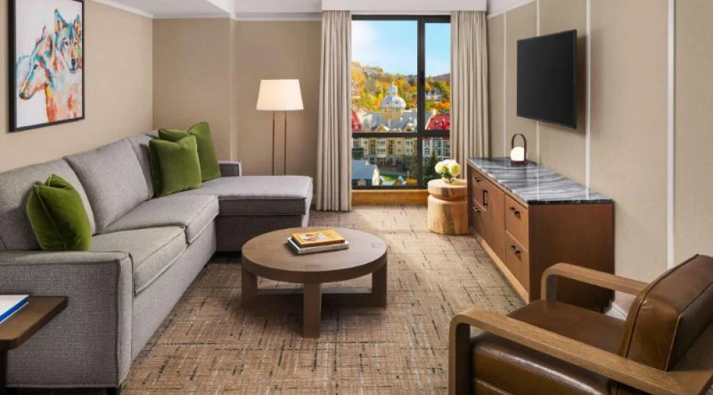 One Bedroom Luxury Residence One King, Views Of The Village, Newly Renovated at Fairmont Tremblant