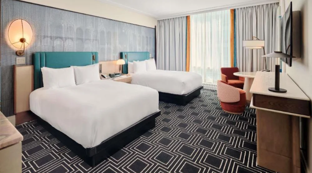 Luxury Room, Two Double Beds, City View at Sofitel Montreal Golden Mile