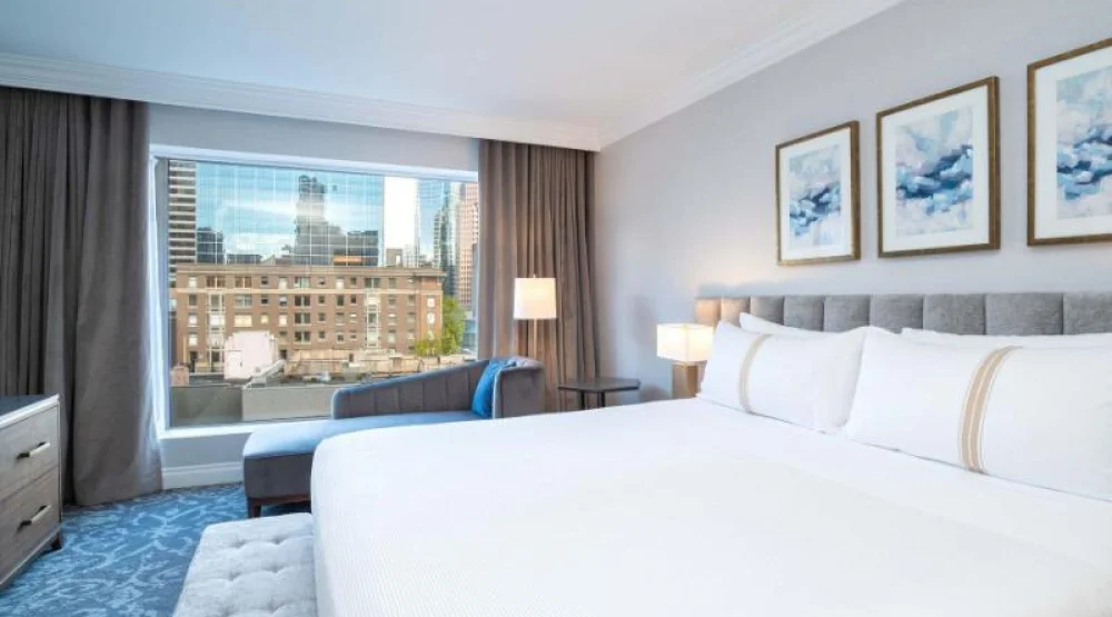 Grand Suite, One King Bed, Sofa Bed, Wet Bar at The Sutton Place Hotel Vancouver