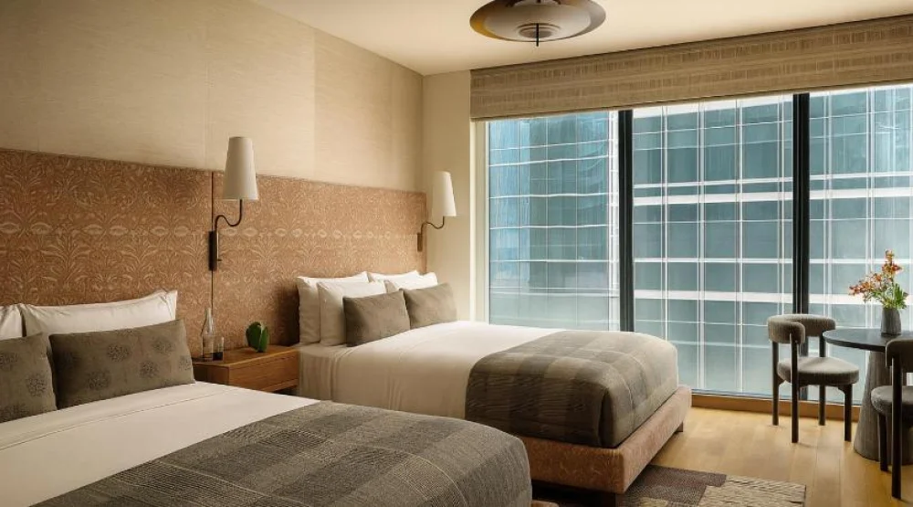 Queen Room with Two Queen Beds at Austin Proper Hotel