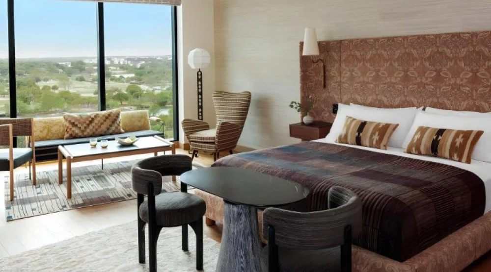 Junior Suite King View, One Bedroom Junior Suite, One King at Austin Proper Hotel