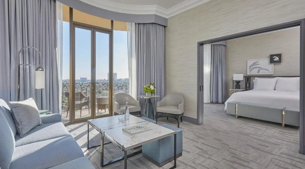 Beverly Suite with Balcony King Bed at Beverly Wilshire A Four Seasons Hotel