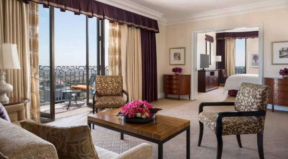 Corner Beverly Suite with King Bed at Beverly Wilshire A Four Seasons Hotel