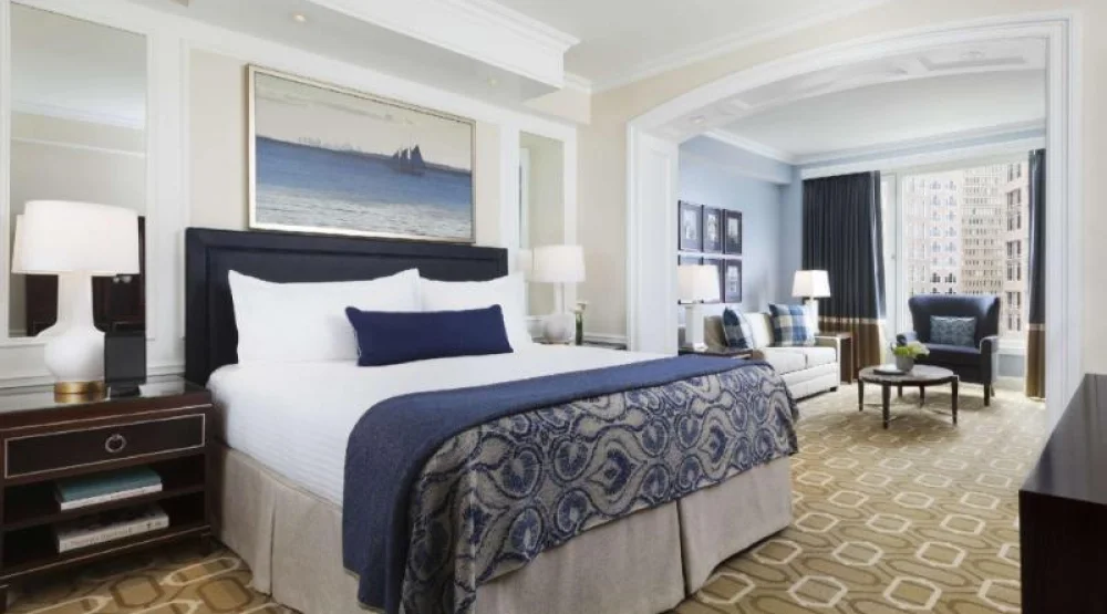Deluxe King Room with City View at Boston Harbor Hotel