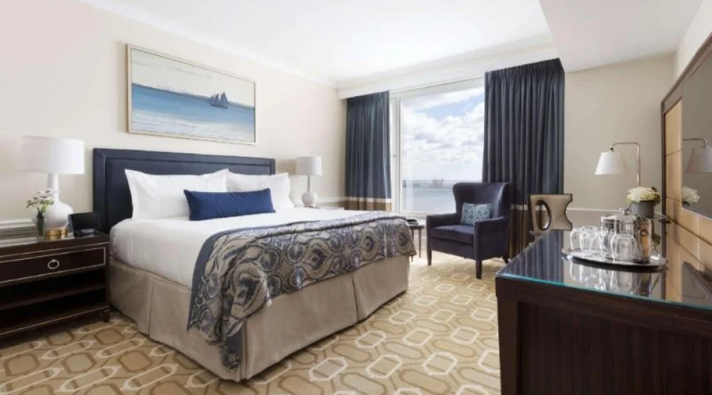Superior King Room with Harbor View at Boston Harbor Hotel