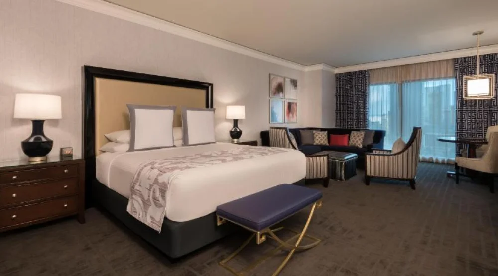 Augustus Strip View Room One King Non-smoking at Caesars Palace Hotel & Casino