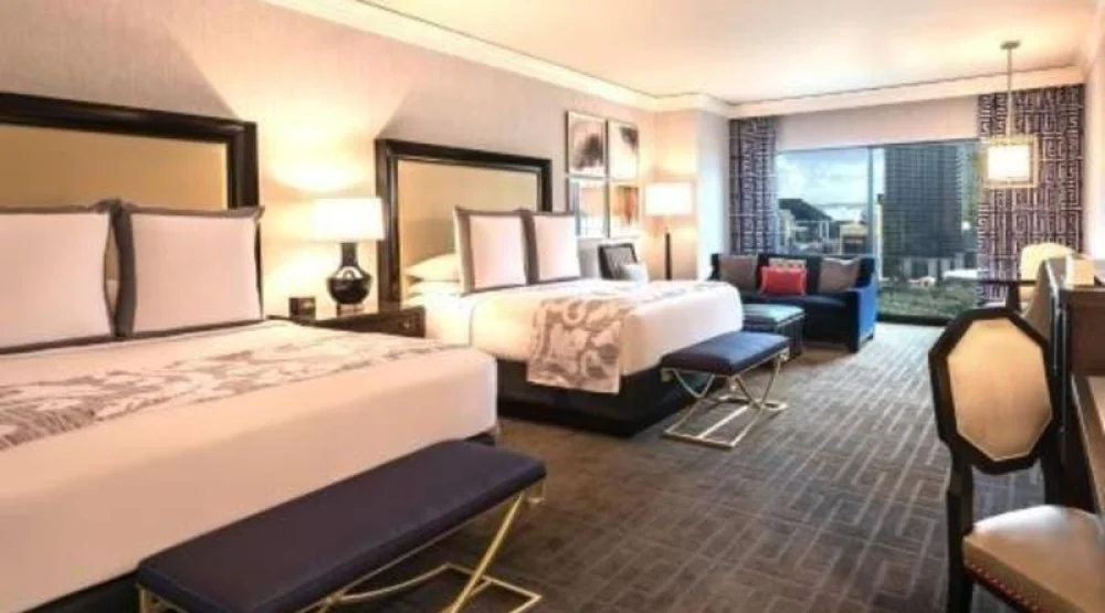 Augustus Fountain View - Two Queens, Non-smoking at Caesars Palace Hotel & Casino