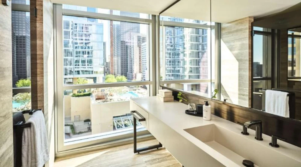 Corner Suite One King Hear Acc at Conrad Los Angeles