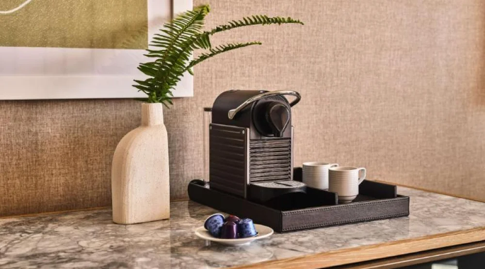 One Bedroom Suite-1 King Balcony/accessible Tub at Conrad Los Angeles