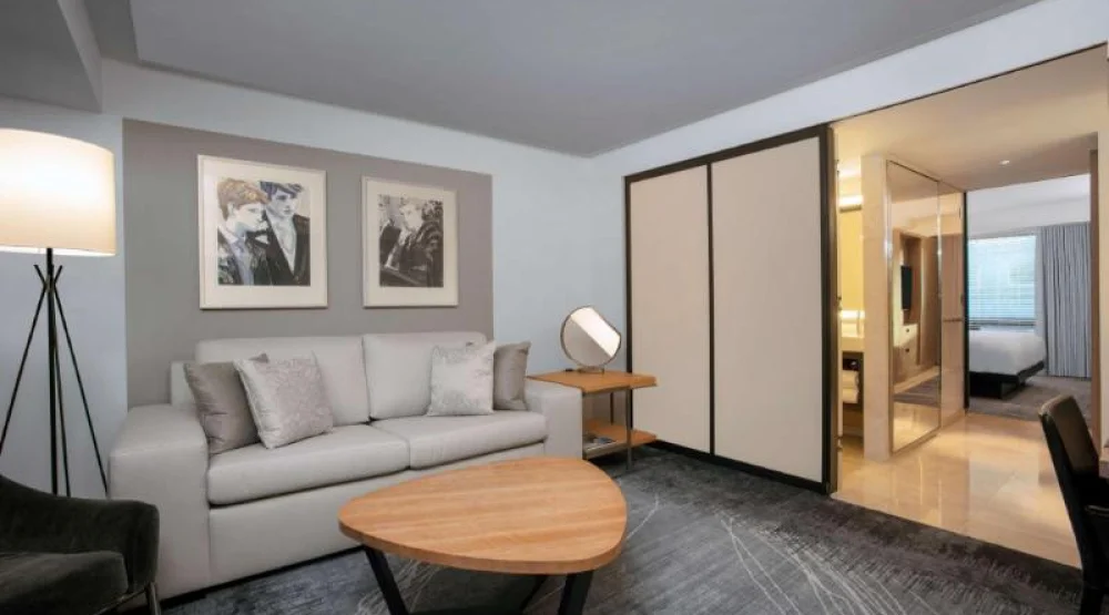 One King Hudson River View Suite at Conrad New York Downtown