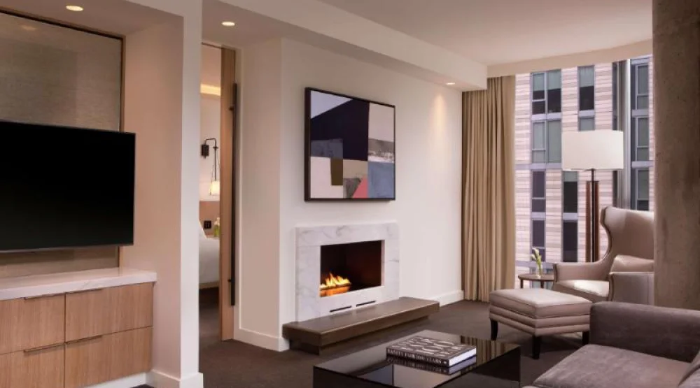 Park View One Bedroom Suite - One King Bed at Conrad Washington DC