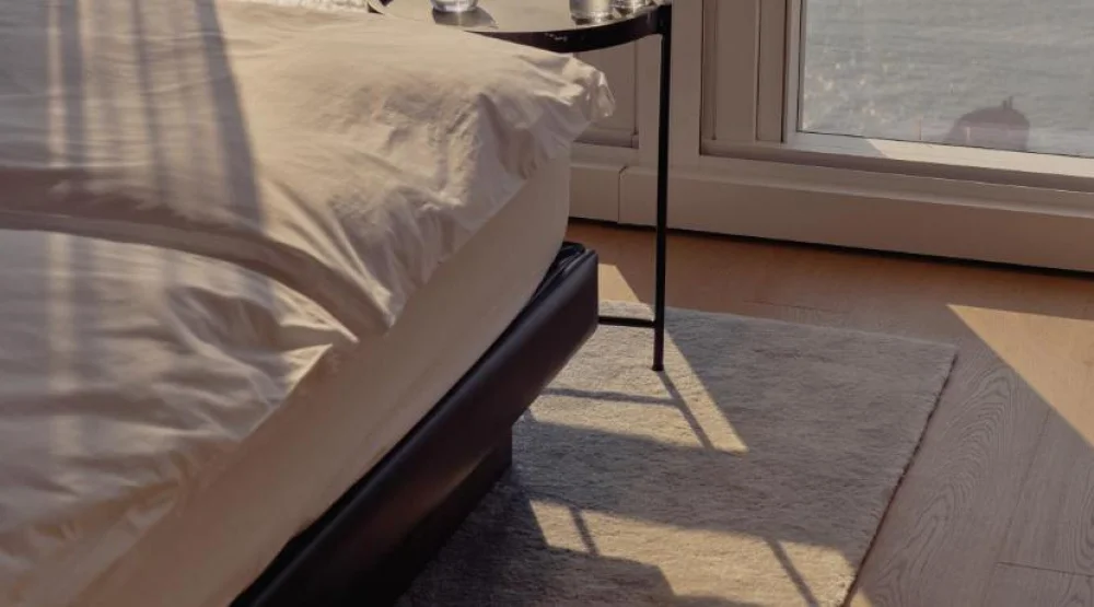 Deluxe River View Guestroom, One King Bed at Equinox Hotel New York