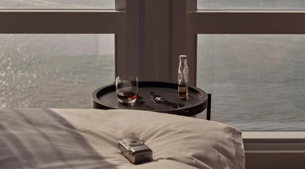 Deluxe River View Guestroom, One King Bed Mobility Accessible at Equinox Hotel New York