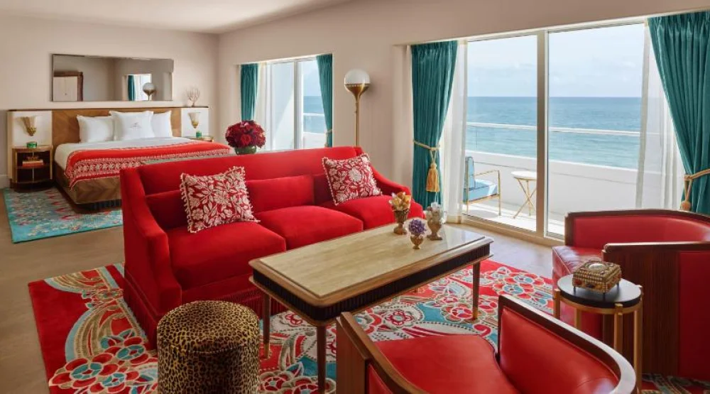 Premier Oceanfront Junior Suite One King Bed, 80sm Or 858sf at Faena Hotel Miami Beach