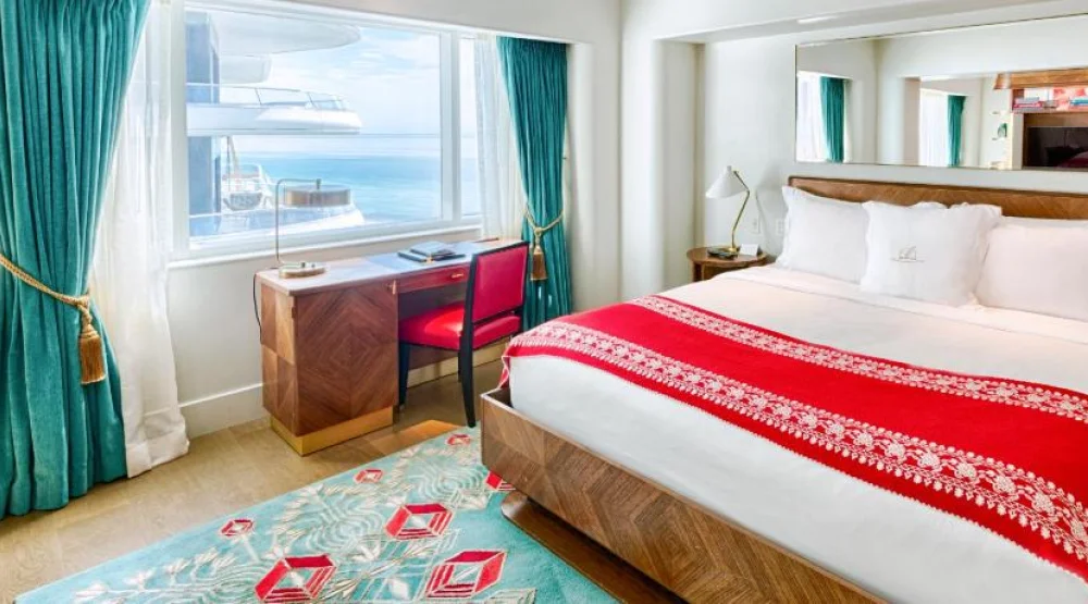 Partial Ocean View One Bedroom Suite One King Bed, 86sm/928sf at Faena Hotel Miami Beach