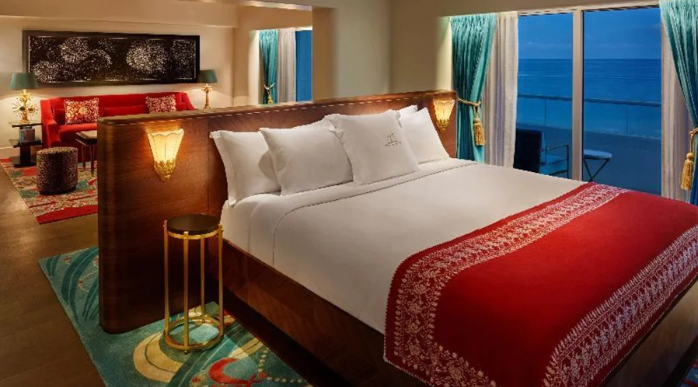 Premier Oceanfront Corner Junior Suite One King Bed, 109sm Or 1170sf at Faena Hotel Miami Beach