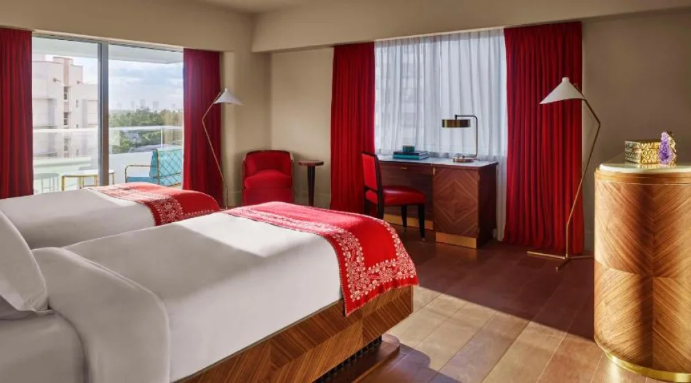 Bay View Room Two Twin Beds, 60sm Or 654sf at Faena Hotel Miami Beach