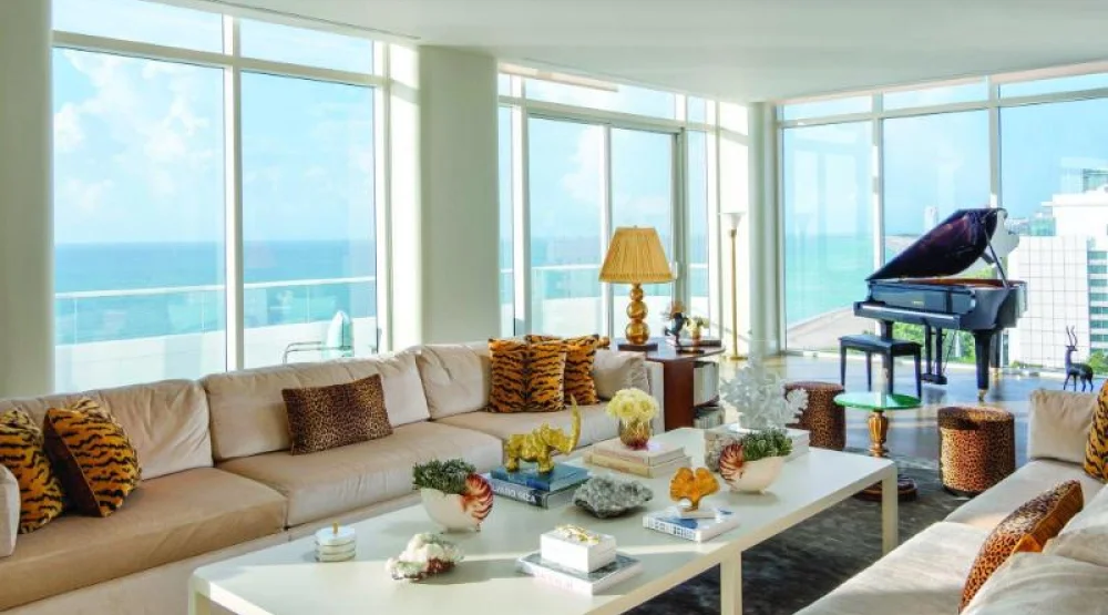 Penthouse Five Bedroom Suite 5x1 King Beds, 1348sm Or 14507sf, Premier Oceanfront View at Faena Hotel Miami Beach